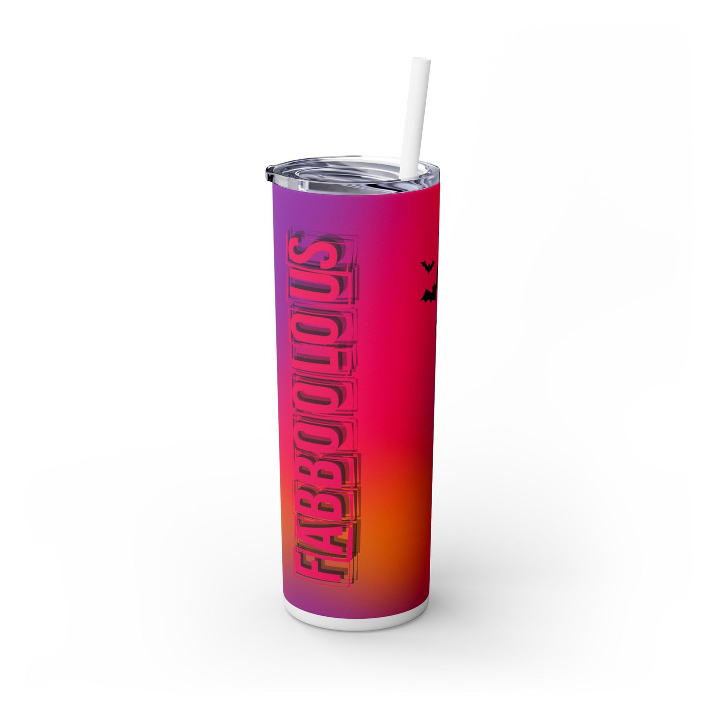 Halloween | Skinny Tumbler with Straw, 20oz