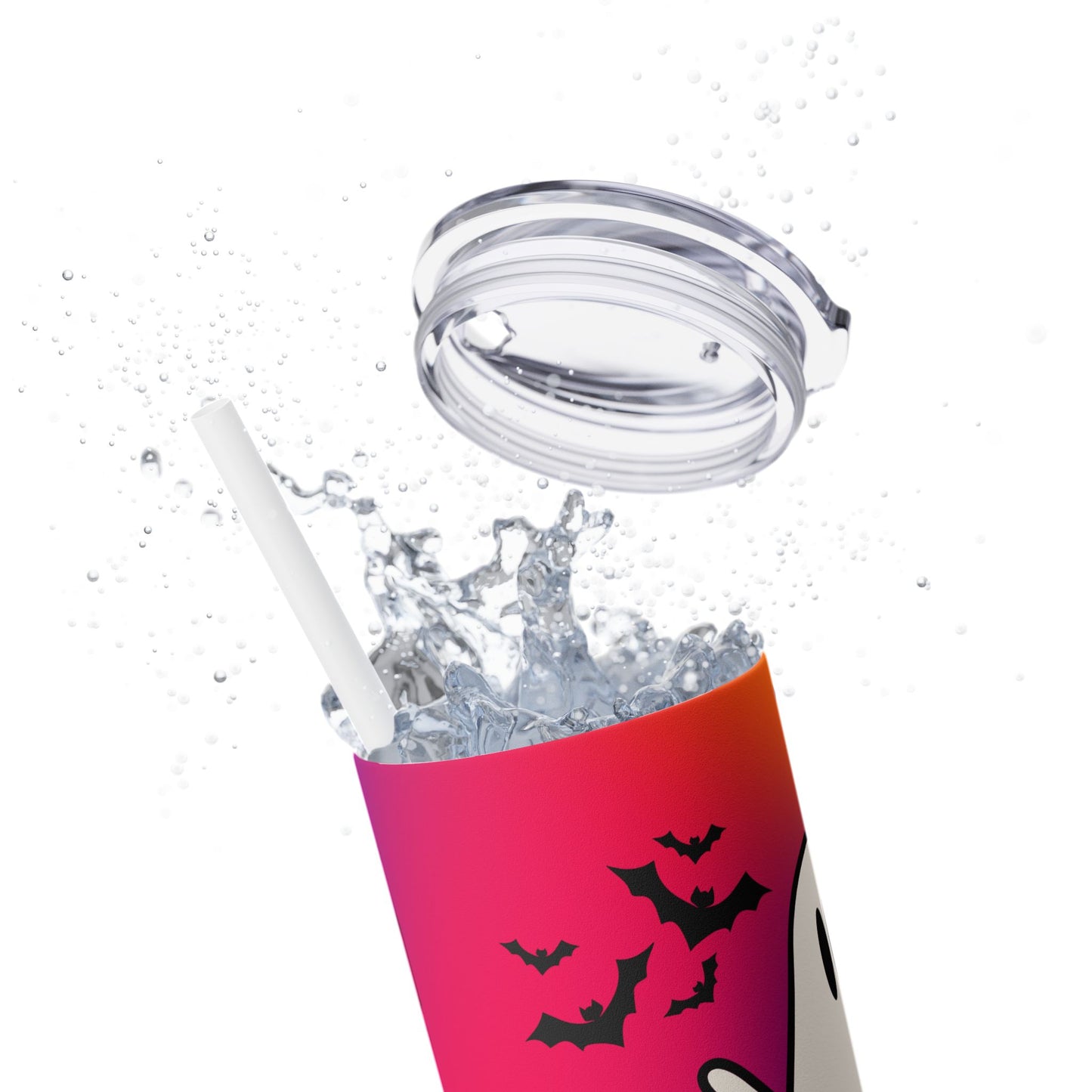 Halloween | Skinny Tumbler with Straw, 20oz