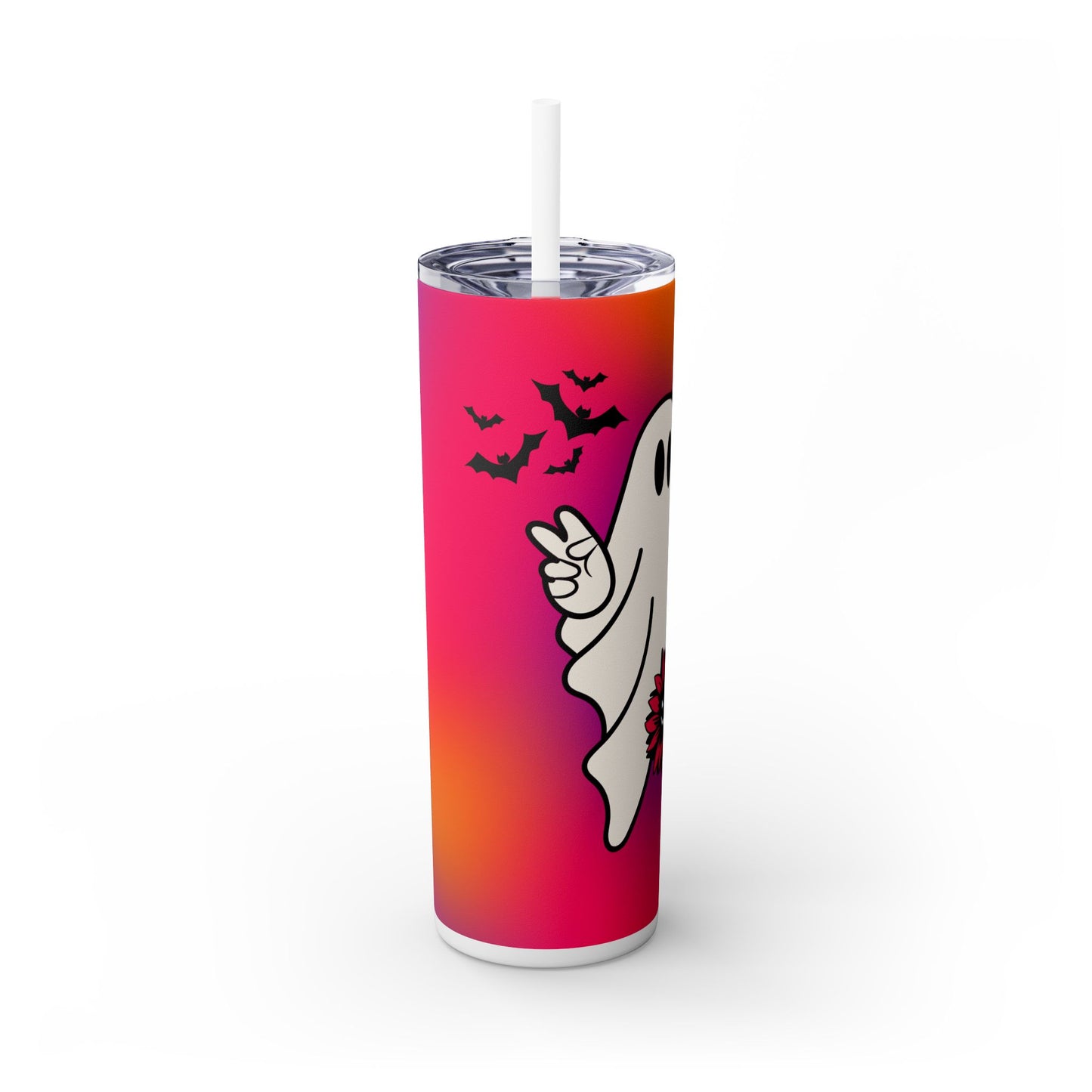 Halloween | Skinny Tumbler with Straw, 20oz