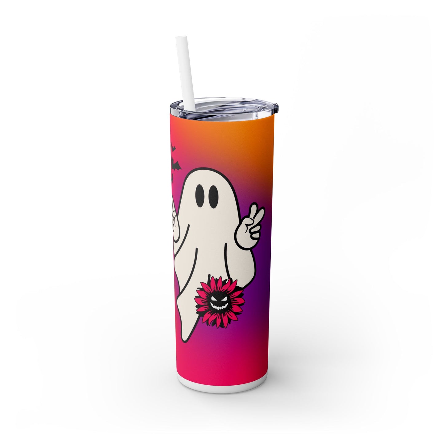 Halloween | Skinny Tumbler with Straw, 20oz